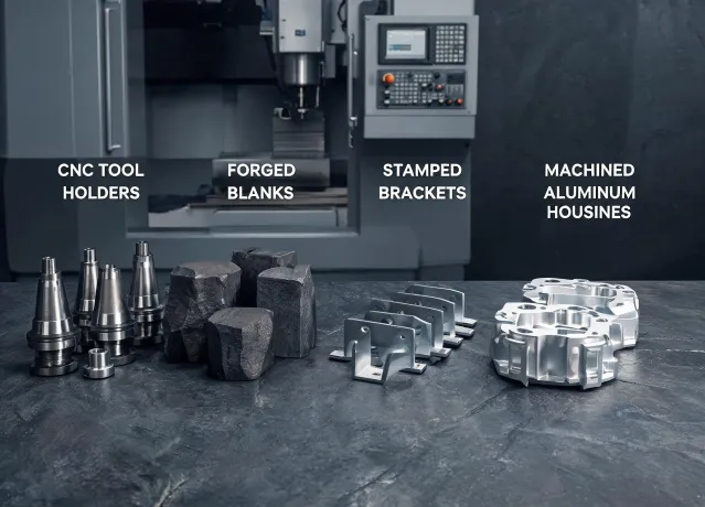 CNC tooling and formed metal products